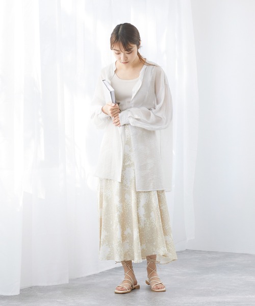 menue（メヌエ）の「巻き付けストラップ フラットヒール サンダル（サンダル・レディース・ブラック/イエロー/アイボリー/キャメル・LL/3L/S/M/L/XS）」の21枚目の写真