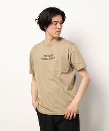 半袖ロゴプリントTシャツ