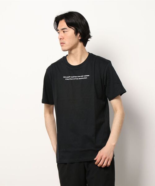STYLEBLOCK(スタイルブロック)の「半袖ロゴプリントTシャツ(Tシャツ/カットソー・メンズ・ホワイト/ブラック/ベージュ/サックスブルー/ホワイト系その他/ブラック系その他/ベージュ系その他/ブルー系その他/ヘザーチャコール/ホワイト系その他2/ホワイト系その他3/ホワイト系その他4/ブラック系その他2/ブラック系その他3/ベージュ系その他2・M/LL/L)」の10枚目の写真