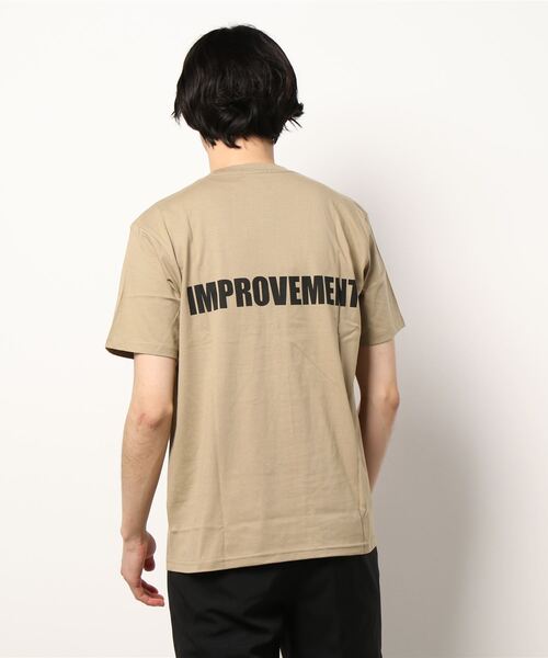 メッシュ カラーブロック Tシャツ ロゴプリント入り δ 半袖ロゴプリントTシャツ（Tシャツ/カットソー）｜STYLEBLOCK