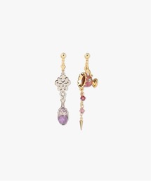 ANNA SUI（アナスイ）の「ティーカップ＆スプーンモチーフ　イヤリング（イヤリング・レディース）」