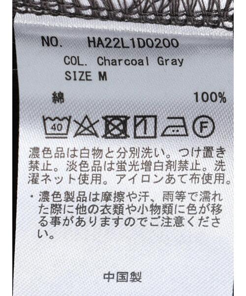 AMERICAN HOLIC（アメリカンホリック）の「リブカットカーディガン（カーディガン/ボレロ・レディース・チャコールグレー・M/L）」の6枚目の写真