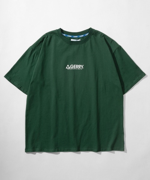 GERRY(ジェリー)の「【GERRY/ジェリー】バックプリント ブランドロゴプリント クルーネック半袖Tシャツ/ ワイドシルエット/ 【USAコットン】(Tシャツ/カットソー・メンズ・ホワイト/ブラック/グリーン/マルチ・M/L/XL)」の5枚目の写真
