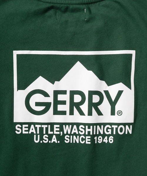 GERRY(ジェリー)の「【GERRY/ジェリー】バックプリント ブランドロゴプリント クルーネック半袖Tシャツ/ ワイドシルエット/ 【USAコットン】(Tシャツ/カットソー・メンズ・ホワイト/ブラック/グリーン/マルチ・M/L/XL)」の7枚目の写真