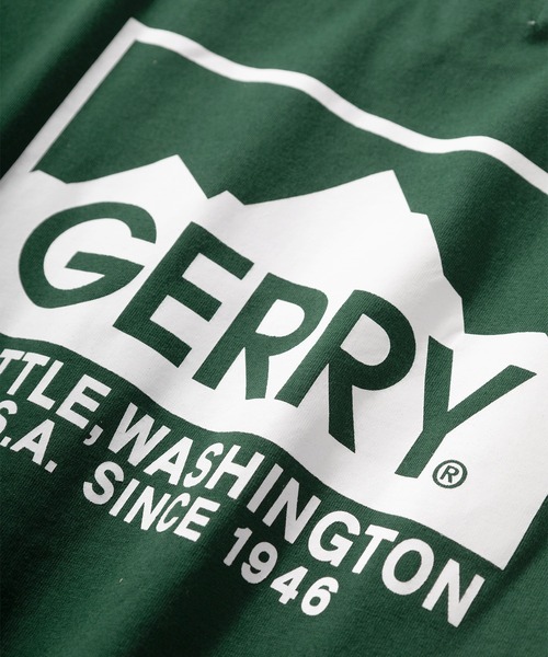 GERRY(ジェリー)の「【GERRY/ジェリー】バックプリント ブランドロゴプリント クルーネック半袖Tシャツ/ ワイドシルエット/ 【USAコットン】(Tシャツ/カットソー・メンズ・ホワイト/ブラック/グリーン/マルチ・M/L/XL)」の8枚目の写真