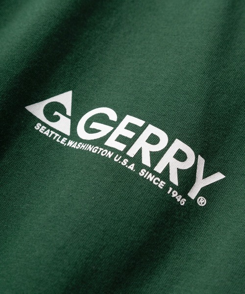 GERRY(ジェリー)の「【GERRY/ジェリー】バックプリント ブランドロゴプリント クルーネック半袖Tシャツ/ ワイドシルエット/ 【USAコットン】(Tシャツ/カットソー・メンズ・ホワイト/ブラック/グリーン/マルチ・M/L/XL)」の11枚目の写真