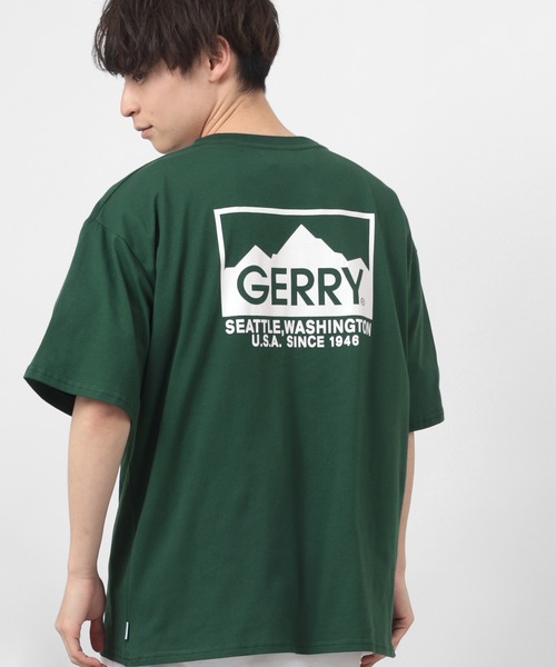 GERRY(ジェリー)の「【GERRY/ジェリー】バックプリント ブランドロゴプリント クルーネック半袖Tシャツ/ ワイドシルエット/ 【USAコットン】(Tシャツ/カットソー・メンズ・ホワイト/ブラック/グリーン/マルチ・M/L/XL)」の21枚目の写真