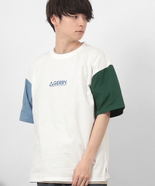 GERRY(ジェリー)の「【GERRY/ジェリー】バックプリント ブランドロゴプリント クルーネック半袖Tシャツ/ ワイドシルエット/ 【USAコットン】(Tシャツ/カットソー・メンズ・ホワイト/ブラック/グリーン/マルチ・M/L/XL)」の18枚目の写真
