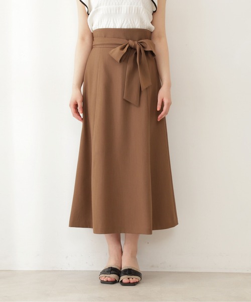 PROPORTION BODY DRESSING（プロポーションボディドレッシング）の「ハイウエストセミフレアスカート / 1212120511（スカート・レディース・イエロー/ブラウン/レッド・MEDIUM/SMALL）」の6枚目の写真