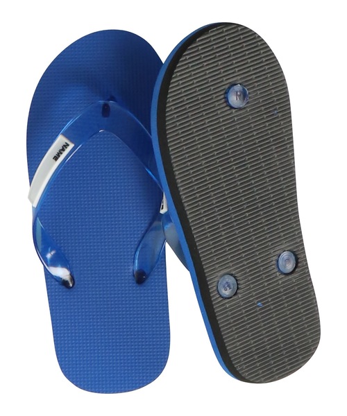 Ocean Pacific（オーシャンパシフィック）の「キッズシャワーサンダル　ユニセックス キッズ 男の子 女の子 シャワーサンダル 名前書ける プール 学校 体育 授業（スリッポン・キッズ・ブラック/サックスブルー/ピンク/イエロー/ブルー/グリーン・24/22/20/18/26）」の10枚目の写真