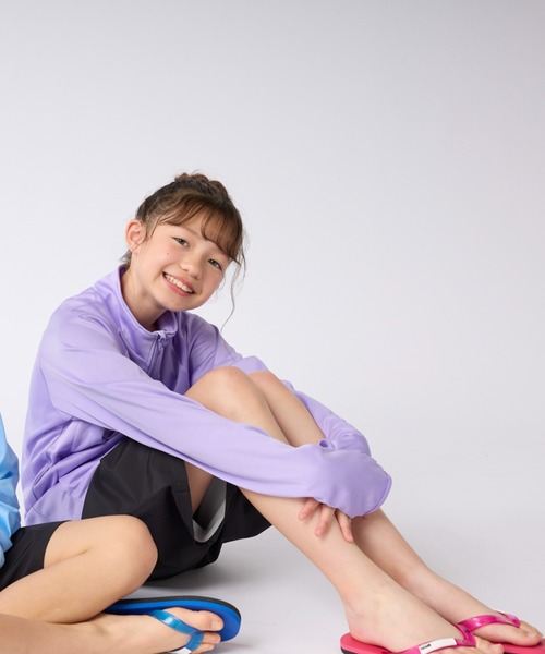 Ocean Pacific（オーシャンパシフィック）の「キッズシャワーサンダル　ユニセックス キッズ 男の子 女の子 シャワーサンダル 名前書ける プール 学校 体育 授業（スリッポン・キッズ・ブラック/サックスブルー/ピンク/イエロー/ブルー/グリーン・24/22/20/18/26）」の17枚目の写真