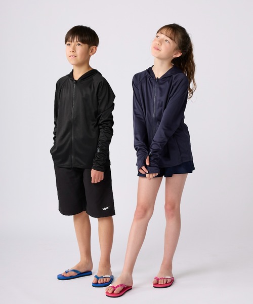 Ocean Pacific（オーシャンパシフィック）の「キッズシャワーサンダル　ユニセックス キッズ 男の子 女の子 シャワーサンダル 名前書ける プール 学校 体育 授業（スリッポン・キッズ・ブラック/サックスブルー/ピンク/イエロー/ブルー/グリーン・24/22/20/18/26）」の18枚目の写真
