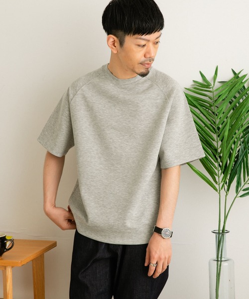 ITEMS URBANRESEARCH（アイテムズ アーバンリサーチ）の「半袖クルーネック ダンボールTシャツ（Tシャツ/カットソー・メンズ・グレー/ネイビー/ブルー・LARGE/MEDIUM）」の21枚目の写真