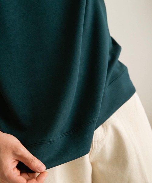 ITEMS URBANRESEARCH（アイテムズ アーバンリサーチ）の「半袖クルーネック ダンボールTシャツ（Tシャツ/カットソー・メンズ・グレー/ネイビー/ブルー・LARGE/MEDIUM）」の14枚目の写真