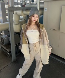 FANCY CLUB | 韓国ブランド NASTY FANCY CLUB ナスティファンシークラブ CUTIE-PIE SLEEVLESS スリーブレス ワンポイント キャミソール 袖なし トップス ノースリーブ 蝶々(キャミソール)