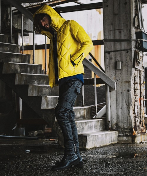 NO ID.（ノーアイディ）の「コーティングサルエルスキニーカーゴＰＴ（カーゴパンツ・メンズ・ブラック/ベージュ/カーキ・1/2/3）」の12枚目の写真