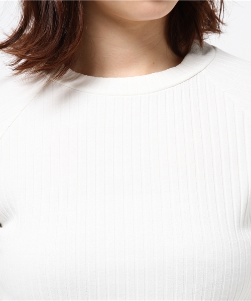 OUTLET(アウトレット)の「【who's who Chico】トタンテレコ長袖プルオーバー(Tシャツ/カットソー・レディース・ブラック/グレー/ホワイト・FREE)」の5枚目の写真