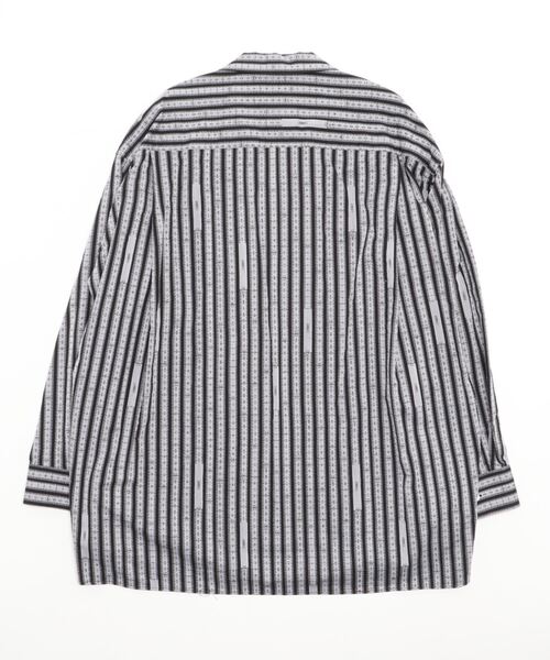 Maison MIHARA YASUHIRO（メゾンミハラヤスヒロ）の「Measure Tape Stripe Shirt（シャツ/ブラウス・メンズ・ブラック/イエロー・46/48/44）」の3枚目の写真