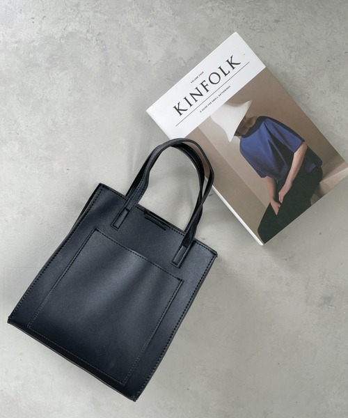 Loueme(ルエム)の「フェイクレザースクエアショルダーバッグ(ショルダーバッグ・レディース・アイボリー/ブラウン/ベージュ/ブラック・FREE)」の21枚目の写真