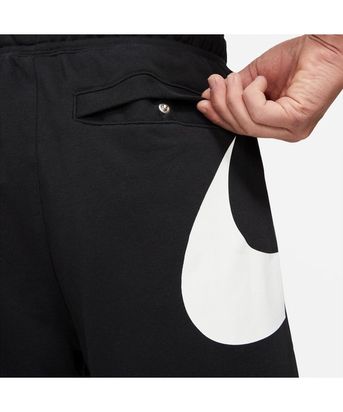 NIKE(ナイキ)の「NIKE AS M NSW SWOOSH FT SHORT ナイキ NSW スウッシュ FT ショート(その他パンツ・メンズ・ベージュ系その他/ブラック×ホワイト/ダークグレー・M/L/S)」の9枚目の写真