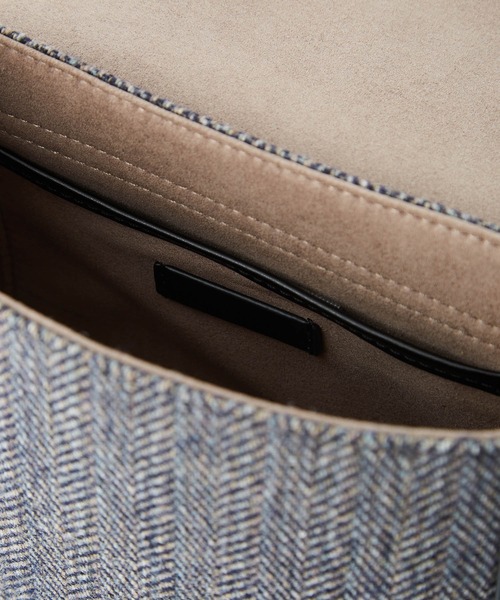 ROPE'（ロペ）の「RPロゴモチーフ2WAYハーフムーンバッグ(素材コンビ)（ショルダーバッグ・レディース・チャコールグレー・FREE）」の12枚目の写真