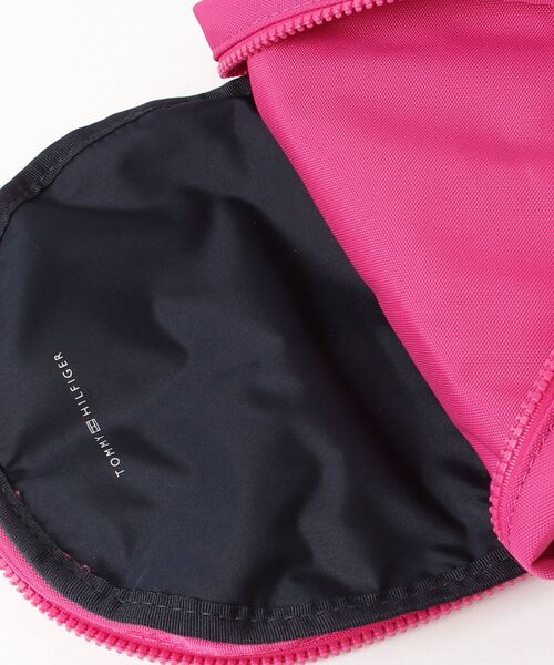 TOMMY HILFIGER（トミーヒルフィガー）の「ミニバックパック（バックパック/リュック・キッズ・ネイビー/ピンク・FREE）」の5枚目の写真