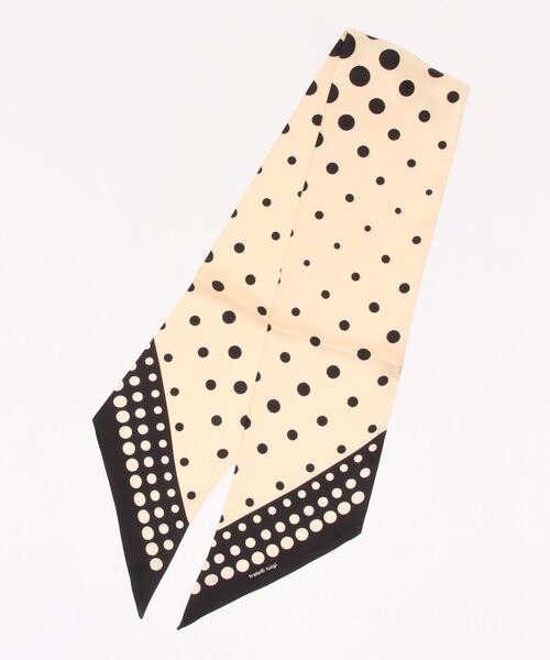 Fratelli Luigi（フラテッリルイージ）の「Fratelli Luigi | シルクスカーフ（バンダナ/スカーフ・レディース・グレー系その他/ブラウン系その他/B/A・ONE SIZE）」の4枚目の写真