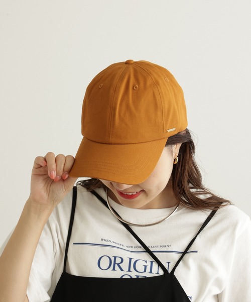 CIAOPANIC TYPY（チャオパニックティピー）の「ツイルレースアップキャップ（キャップ・レディース・レッド/ブラック/ベージュ/マスタード・ONE SIZE）」の11枚目の写真