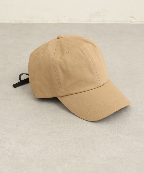 CIAOPANIC TYPY（チャオパニックティピー）の「ツイルレースアップキャップ（キャップ・レディース・レッド/ブラック/ベージュ/マスタード・ONE SIZE）」の18枚目の写真