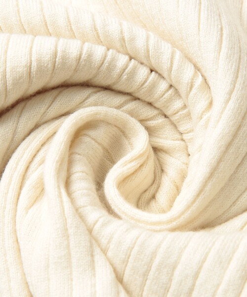 coen（コーエン）の「［洗える］もちふわワイドリブタートルニット#（ニット/セーター・レディース・マスタード/オフホワイト/ブラック/ケリー/コバルトブルー/オレンジ・L/M）」の7枚目の写真