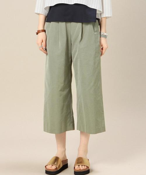 BEAUTY&YOUTH UNITED ARROWS(ビューティーアンドユースユナイテッドアローズ)の「BYTF グログラン ガウチョパンツ◆(その他パンツ・レディース・オリーブ/ネイビー/その他1・MEDIUM/SMALL)」の2枚目の写真
