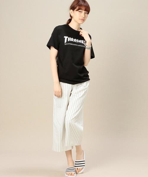BEAUTY&YOUTH UNITED ARROWS(ビューティーアンドユースユナイテッドアローズ)の「BYTF グログラン ガウチョパンツ◆(その他パンツ・レディース・オリーブ/ネイビー/その他1・MEDIUM/SMALL)」の7枚目の写真