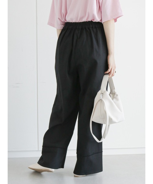 ehka sopo（エヘカソポ）の「オブリークバレエシューズ（バレエシューズ・レディース・ブラック/ベージュ/オフホワイト・MEDIUM/LARGE）」の17枚目の写真