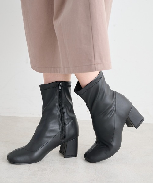 FREE'S MART（フリーズマート）の「◆ソフトミドルブーツ（ブーツ・レディース・ブラック/ホワイト/グリーン・SMALL/MEDIUM）」の2枚目の写真