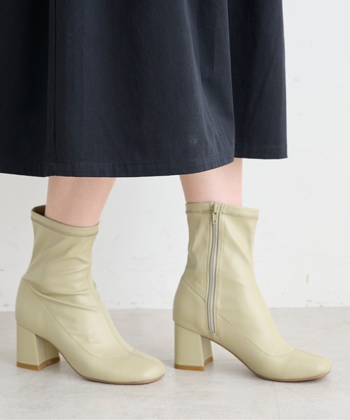 FREE'S MART（フリーズマート）の「◆ソフトミドルブーツ（ブーツ・レディース・ブラック/ホワイト/グリーン・SMALL/MEDIUM）」の10枚目の写真