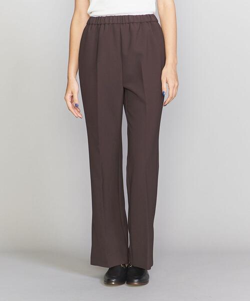 BEAUTY&YOUTH UNITED ARROWS（ビューティーアンドユースユナイテッドアローズ）の「ダブルクロス フレア パンツ -ウォッシャブル-（その他パンツ・レディース・ブラック/ダークブラウン/オレンジ・S/M）」の13枚目の写真