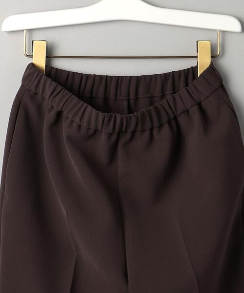 BEAUTY&YOUTH UNITED ARROWS（ビューティーアンドユースユナイテッドアローズ）の「ダブルクロス フレア パンツ -ウォッシャブル-（その他パンツ・レディース・ブラック/ダークブラウン/オレンジ・S/M）」の18枚目の写真