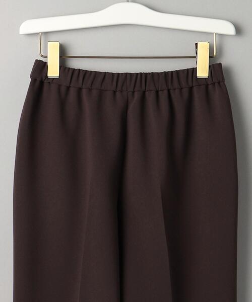 BEAUTY&YOUTH UNITED ARROWS（ビューティーアンドユースユナイテッドアローズ）の「ダブルクロス フレア パンツ -ウォッシャブル-（その他パンツ・レディース・ブラック/ダークブラウン/オレンジ・S/M）」の19枚目の写真