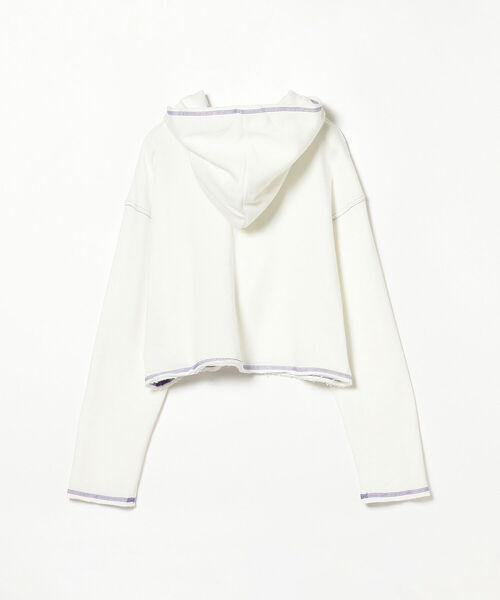 B:MING by BEAMS(ビーミングバイビームス)の「B:MING by BEAMS / カットオフ フーディー(130~160cm)(パーカー・キッズ・ホワイト/ピンク・130/140/150/160)」の19枚目の写真