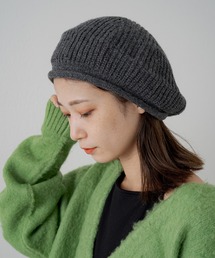 Kastane | 【新色追加】ニットベレー帽(ハンチング/ベレー帽)