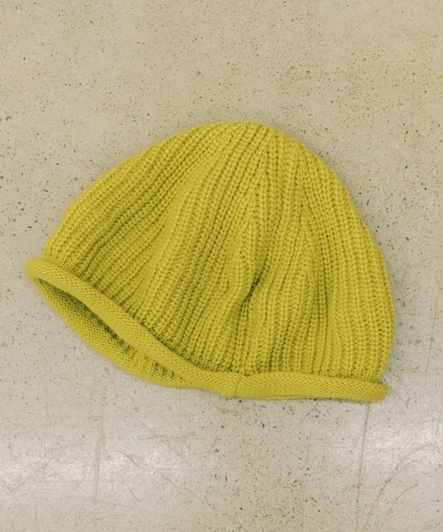 Kastane(カスタネ)の「【新色追加】ニットベレー帽(ハンチング/ベレー帽・レディース・ブラック/グリーン/グレー・FREE)」の13枚目の写真
