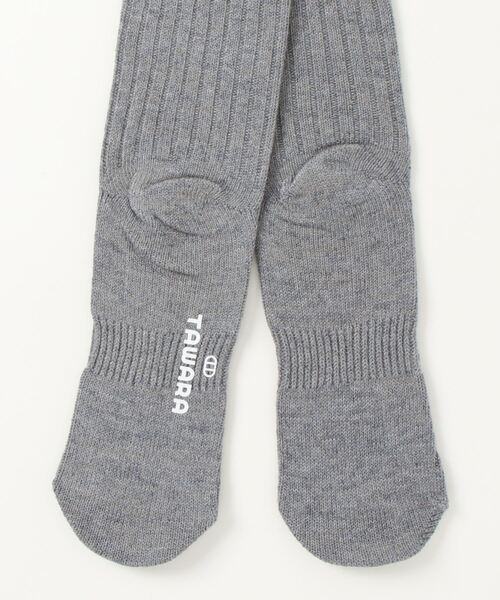 TAWARA（タワラ）の「メリノウール　ルーズソックス（ソックス/靴下・レディース・マスタード/ピンク/ブラック/杢グレー/レッド/グリーン/ターコイズブルー/オレンジ/ネイビー・S/M）」の11枚目の写真