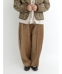 TSUHARU by Samansa Mos2 | 別珍キルトパンツ(その他パンツ)