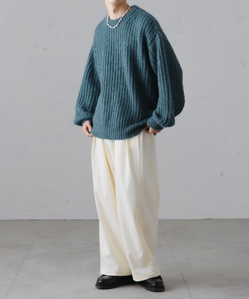 ブロンクスモヘアニット モヘア 風 ニット スカイ | APPAREL | PADROL