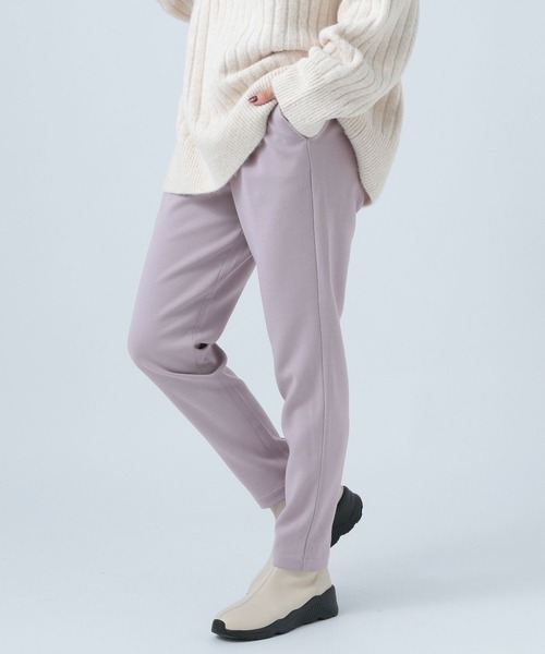 BAYFLOW（ベイフロー）の「裏起毛テーパードパンツ（その他パンツ・レディース・ブラック/ベージュ/ホワイト/グリーン/ライトパープル・X-SMALL/SMALL/MEDIUM/LARGE）」の19枚目の写真