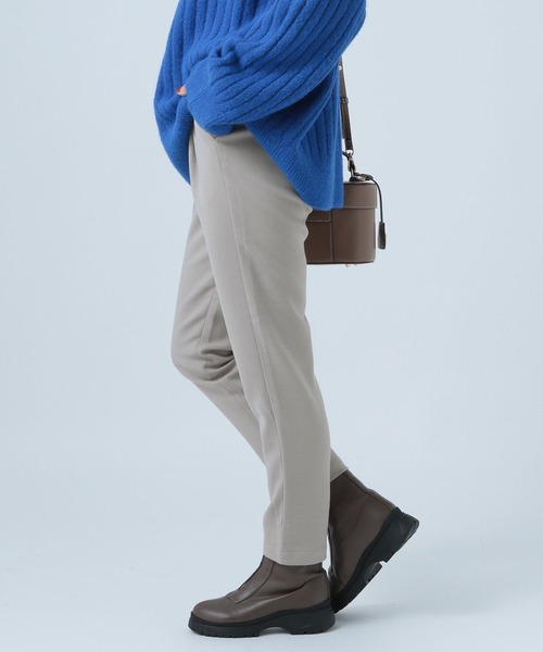 BAYFLOW（ベイフロー）の「裏起毛テーパードパンツ（その他パンツ・レディース・ブラック/ベージュ/ホワイト/グリーン/ライトパープル・X-SMALL/SMALL/MEDIUM/LARGE）」の18枚目の写真
