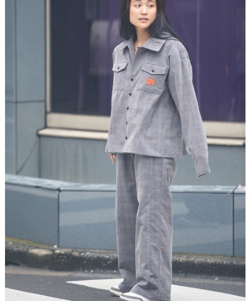 RVCA（ルーカ）の「RVCA レディース CHAINMAIL BOXY コーデュロイシャツ【2022年秋冬モデル】/ルーカ長袖シャツ（シャツ/ブラウス・レディース・マルチ/ブラック/ブラウン・SMALL/X-SMALL）」の12枚目の写真