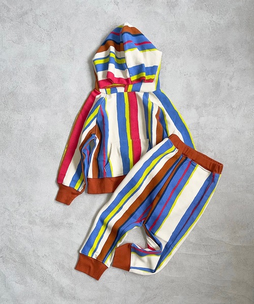 HOGAN RANCH WEAR(ホーガンランチウエア)の「ソウガラパーカー(80~130cm)(パーカー・キッズ・パープル/マルチ/ブラック・80/90/95/100/110/120/130)」の9枚目の写真