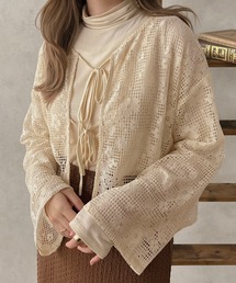【apres jour clair】レースカーディガン【ZOZOTOWN限定アイテム】