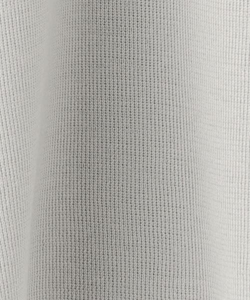 green label relaxing（グリーンレーベルリラクシング）の「クリーン 総針 クルーニット　-ウォッシャブル・抗菌-（ニット/セーター・メンズ・ライトグレー/ダークブラウン/ワインレッド/ターコイズブルー・M/L/S/XL）」の16枚目の写真
